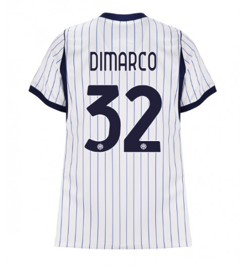 Inter Milan Federico Dimarco #32 Bortedrakt Dame 2026-27 Korte ermer Inter Milan Federico Dimarco #32 Bortedrakt Dame 2026-27 Korte ermer